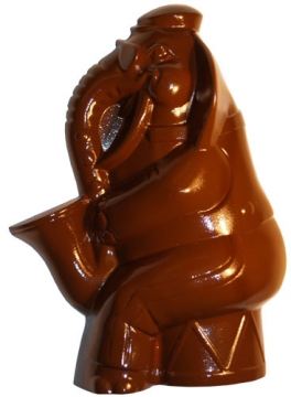 Cabrellon Elephant Playing Trumpet Polycarbonate Chocolate Mould